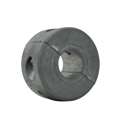 Shaft Anode 2 1/4" collar Heavy Version in zinc