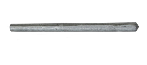 16mm Zinc rod anode
