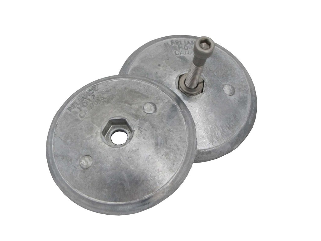 Twin Disc Rudder, Trim Tab Zinc Anode for boats and yachts Price £10.25 ...