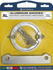 Aluminium anode kit for volvo penta duo-prop 280 saildrive made by Tecnoseal