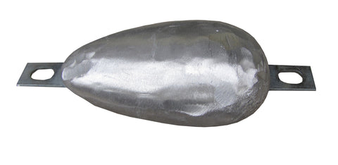 Magnesium pear shaped anode