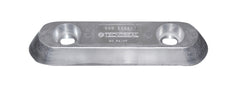 Zinc 2.2kg bar anode similar to vetus zinc type 25, hole centre 140mm