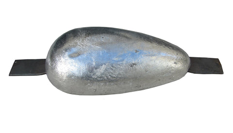 Aluminium pear weld on anode 1.1 Kg